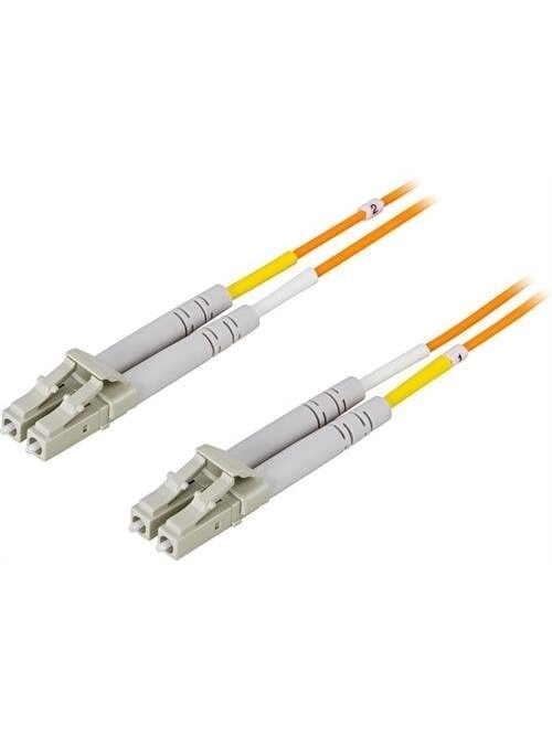 Optinis jungiamasis laidas LC/UPC-LC/UPC (Duplex, OM1, Multi Mode MM, LSHZ, 5m/2mm) Optinis jungiamasis laidas LC/UPC-LC/UPC (Duplex, OM1, Multi Mode MM, LSHZ, 5m/2mm)