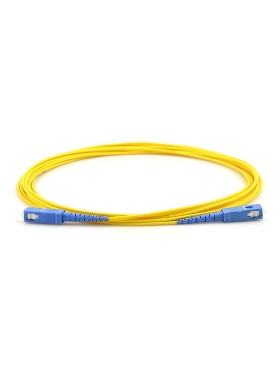 Optinis jungiamasis laidas SC/UPC–SC/UPC (SM, Simplex, 3mm, G657A1, 9/125µ, OS1/OS2, LSZH, 2m) Optinis jungiamasis laidas SC/UPC–SC/UPC (SM, Simplex, 3mm, G657A1, 9/125µ, OS1/OS2, LSZH, 2m)