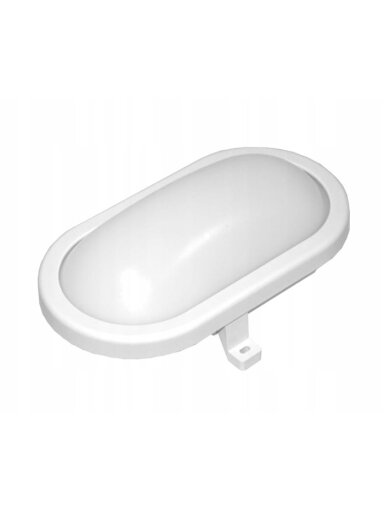 OVALIO Šviestuvas LD-OVALW5W00-NW (baltas, 5W, 500lm, IP54)