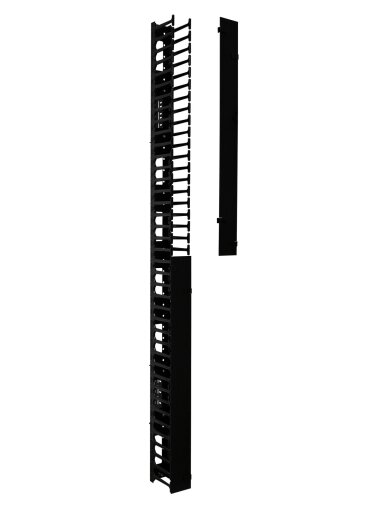 Panelė - šukos 19'' vertikaliam kabelių paskirstymui EFB ESV-VKM42.TS (42U spintai)