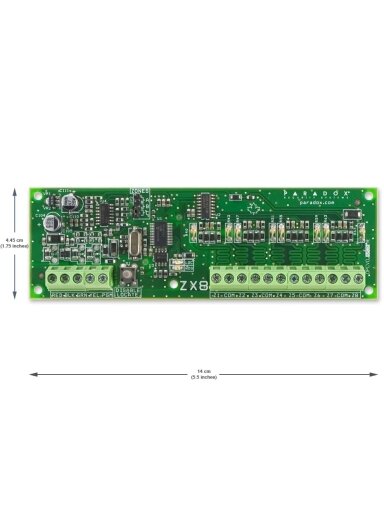 PARADOX zonų išplėtimo plokštė APR-ZX8