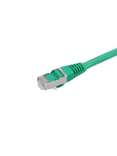 Patch kabelis Extralink F/UTP Cat6 (3m, žalias, PVC/PE, 0,5mm, AWG26)