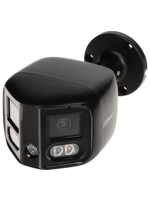 Panoraminė kamera Dahua IPC-PFW3849S-A180-E2-AS-PV-280B F2.8 (Juoda, 2×4 MP, 180°, IR+LED 25 m, IP67) Panoraminė kamera Dahua IPC-PFW3849S-A180-E2-AS-PV-280B F2.8 (Juoda, 2×4 MP, 180°, IR+LED 25 m, IP67)