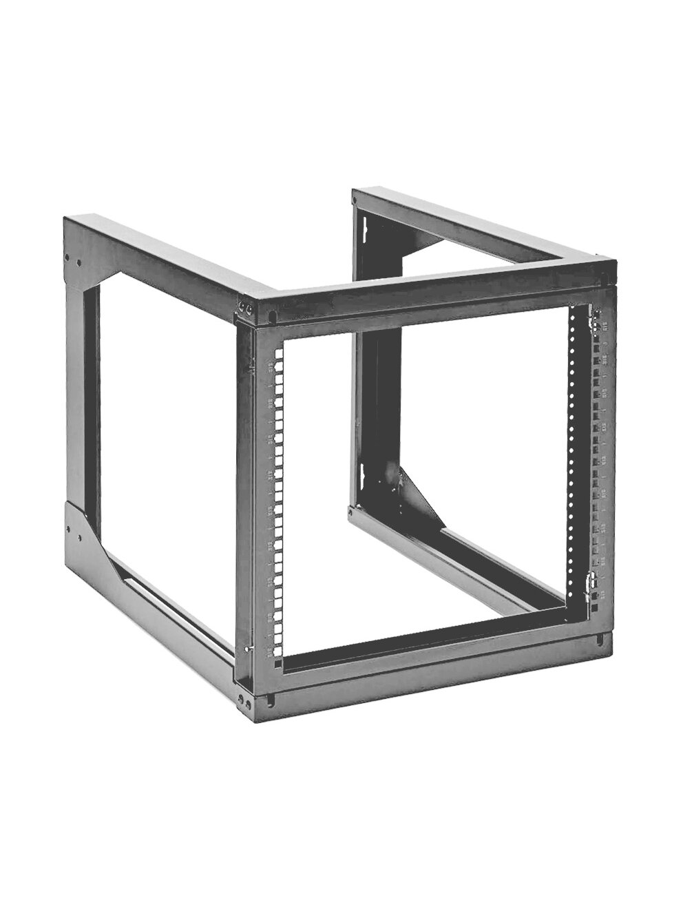 Pakabinamas komutacinis rėmas 19'' reg. gylio 9U 524x305x(461-664)mm Pakabinamas komutacinis rėmas 19'' reg. gylio 9U 524x305x(461-664)mm