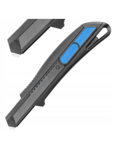 Peilis plastikine rankena su laužoma geležte Hogert HT4C632 (18mm)