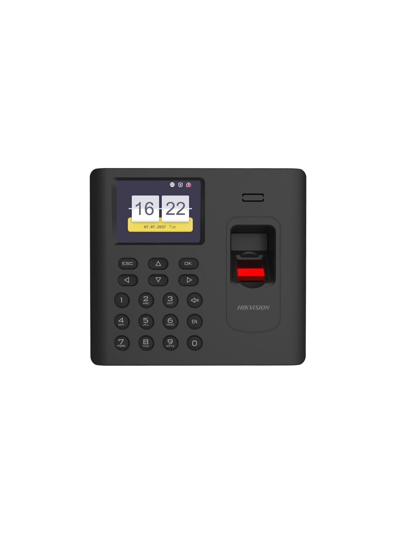 Pirštų atspaudų ir praėjimo kontrolės terminalas Hikvision DS-K1201AMF Pirštų atspaudų ir praėjimo kontrolės terminalas Hikvision DS-K1201AMF