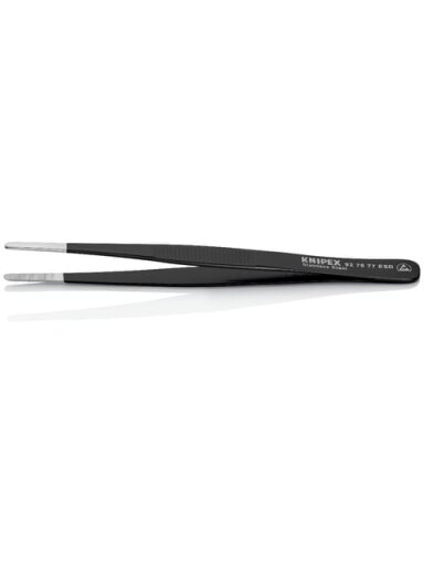 Pincetas Knipex 92 78 77 ESD (145mm, nerūdijantis plienas, antistatinis)