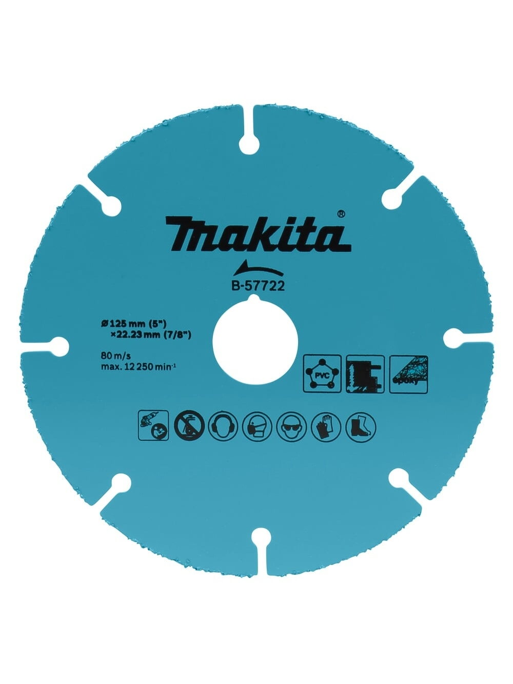 Pjovimo diskas 125mm Makita B-57722 Pjovimo diskas 125mm Makita B-57722