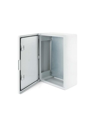 Plastikinė dėžė Akis AKAB-300220 (400x300x220, IP65, IK08, pilka)