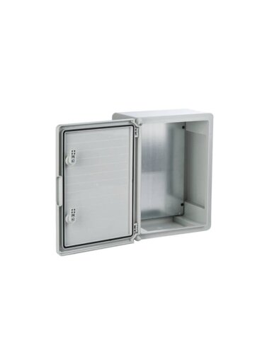 Plastikinė dėžė Plastim PP3003 (500x400x175, pilka, IP65, IK08)