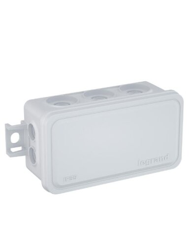 Plexo dėžutė su sandarikliais 81x44x34 Legrand 092004 (pilka, IP55)