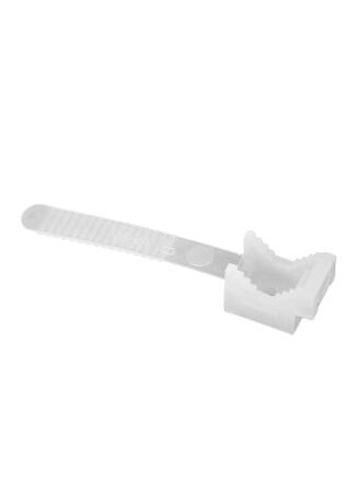 Prisukamas laikiklis kabeliui su dirželiu Pawbol H.7202C UP-22 (baltas, 22mm, 100vnt) Prisukamas laikiklis kabeliui su dirželiu Pawbol H.7202C UP-22 (baltas, 22mm, 100vnt)