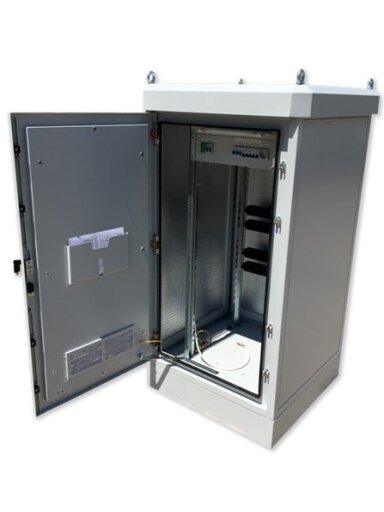 Pramoninė pastatoma komutacinė spinta 19" 27U 800x800
