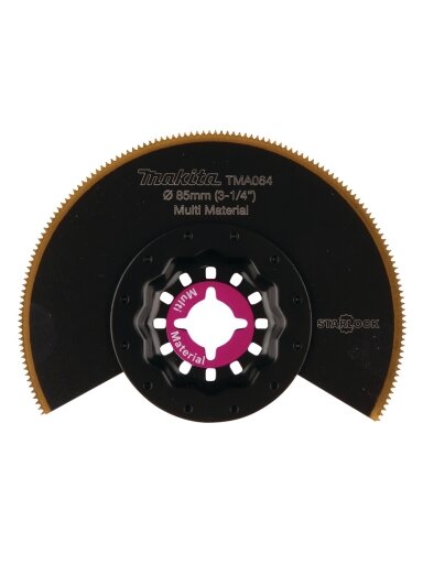 Pusapvalis pjūklelis 85mm MultiTool Starlock Makita B-64973