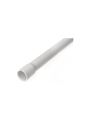 PVC vamzdis baltas 40mm su išplatintu galu 3m (5)