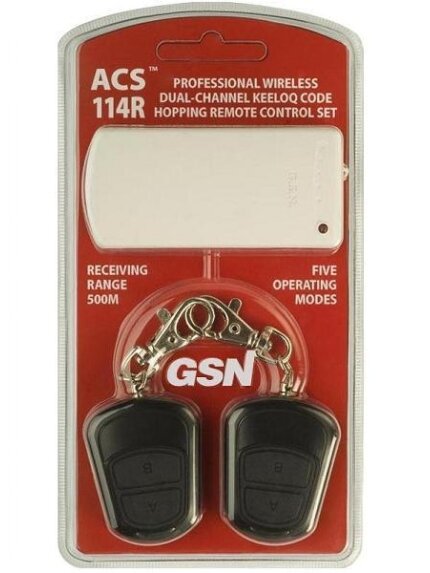 Radiobanginis komplektas GSN ACS-114R 2-ch Radiobanginis komplektas GSN ACS-114R 2-ch