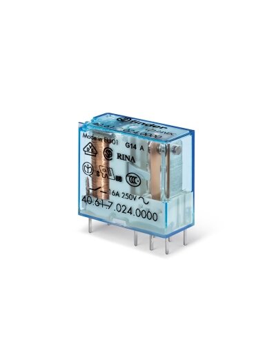 Relė 1 grupė 40 serijos Finder 406182300000 (230V AC, 16A/250VAC)