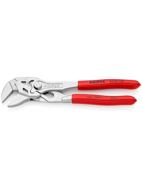 Replės-veržliaraktis Knipex 86 03 150 (reguliuojamo išsiplėtimo, 150mm)