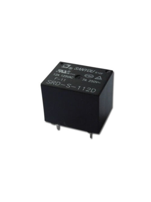 Rėlė 12V 12A SRD-S-112D Rėlė 12V 12A SRD-S-112D