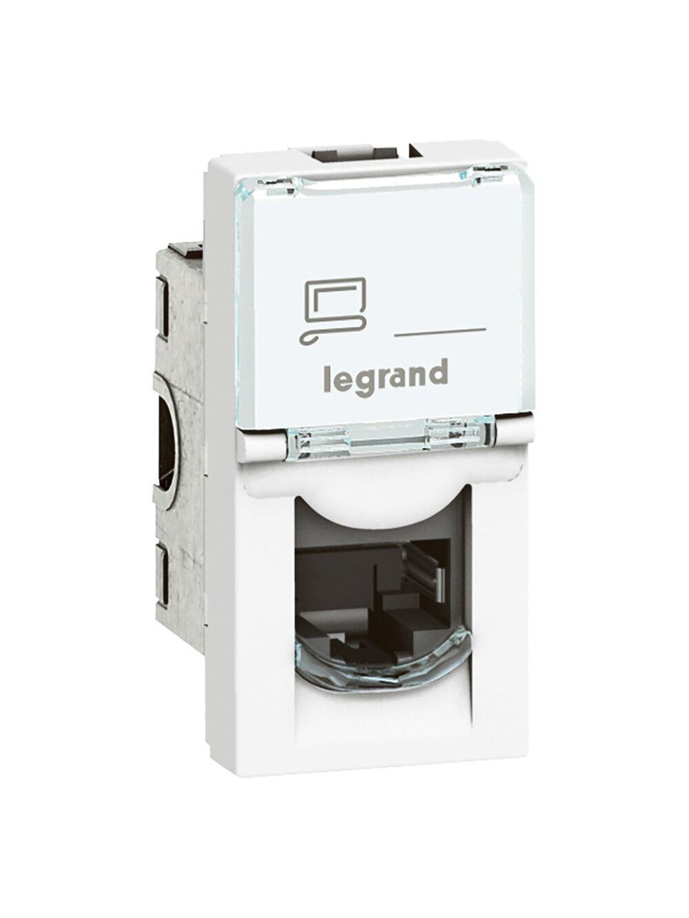 RJ45 lizdas Mosaic FTP 6 Legrand 076562 (baltas) RJ45 lizdas Mosaic FTP 6 Legrand 076562 (baltas)
