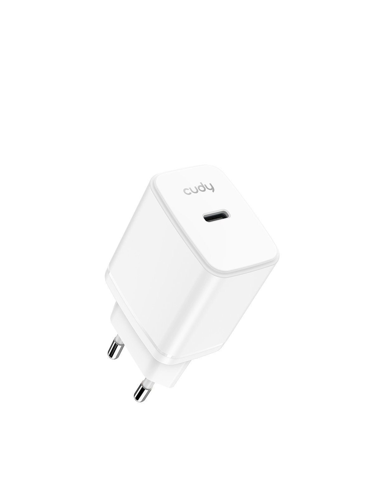 Sieninis įkroviklis CUDY CH25_EU (1x USB-C; 25W)