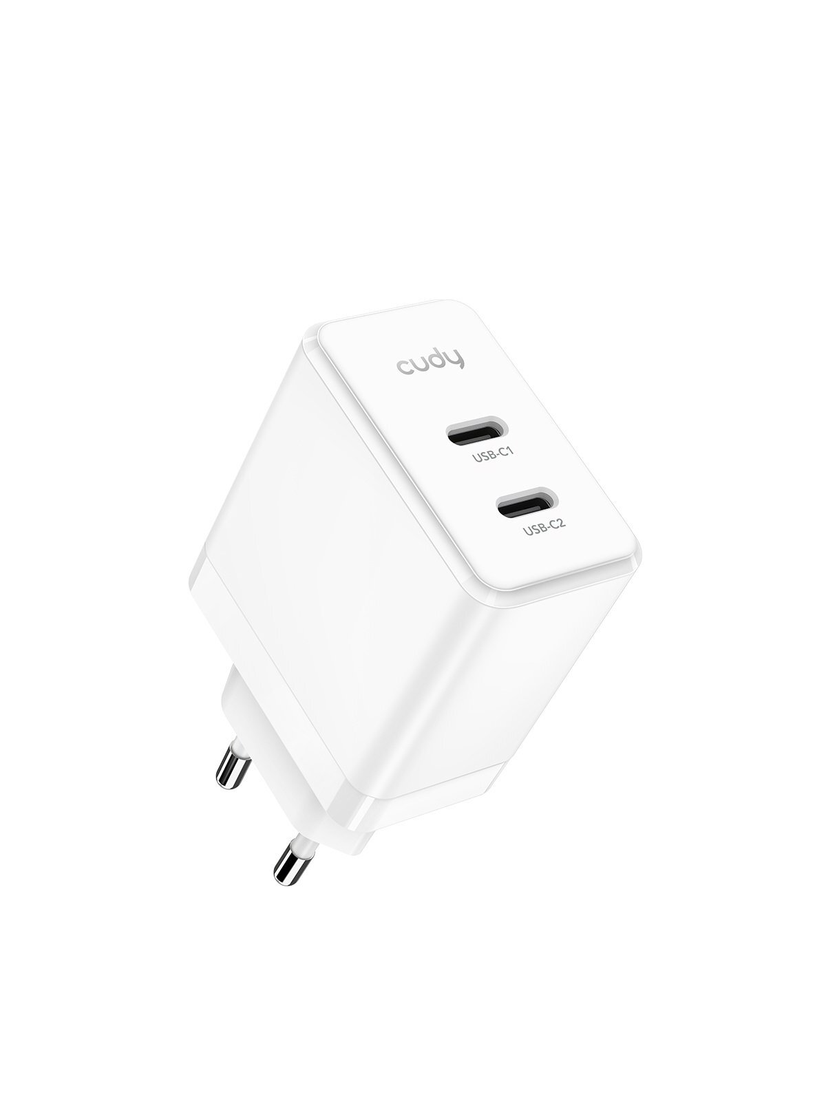 Sieninis įkroviklis Cudy CH40_EU (2x USB-C, 40W) Sieninis įkroviklis Cudy CH40_EU (2x USB-C, 40W)