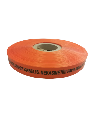 Signalinė juosta "Šviesolaidinio kabelis" 0.15mm x 300mm (250m)