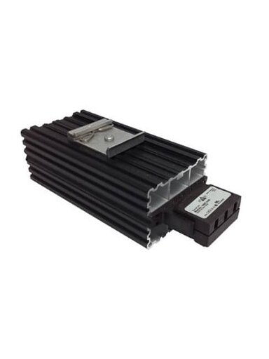Šildytuvas komutacinėms spintoms ir DIN bėgelio (150W)