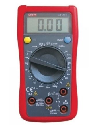 Skaitmeninis multimetras UT132C CAT II Skaitmeninis multimetras UT132C CAT II