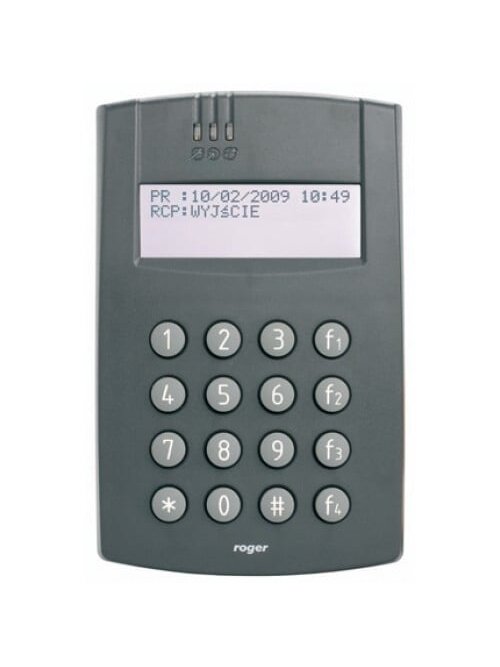 Skaitytuvas su klaviatūra ROGER PR602LCD-DT-I (RACS 4, MIFARE, Grafito, lauko) Skaitytuvas su klaviatūra ROGER PR602LCD-DT-I (RACS 4, MIFARE, Grafito, lauko)