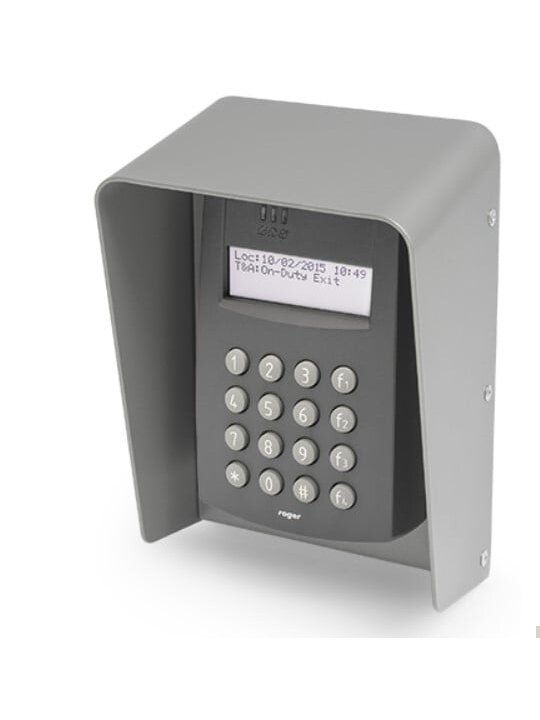 Skaitytuvas su klaviatūra ROGER PR602LCD-DT-O (RACS 4, MIFARE, Grafito, lauko) Skaitytuvas su klaviatūra ROGER PR602LCD-DT-O (RACS 4, MIFARE, Grafito, lauko)