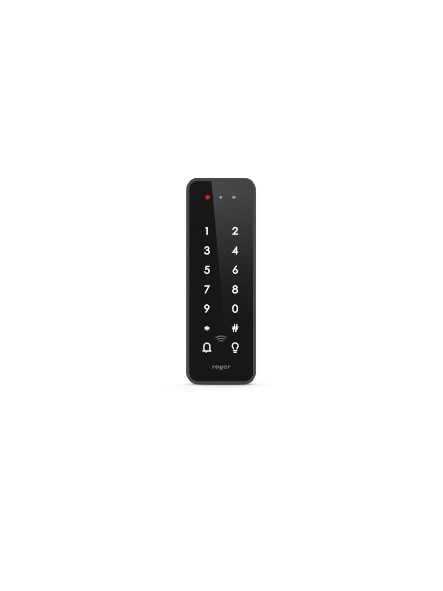 Skaitytuvas ROGER PRT84ME (MIFARE, EM 125 kHz, 2 Programmable Keys, RACS CLK/DTA) Skaitytuvas ROGER PRT84ME (MIFARE, EM 125 kHz, 2 Programmable Keys, RACS CLK/DTA)