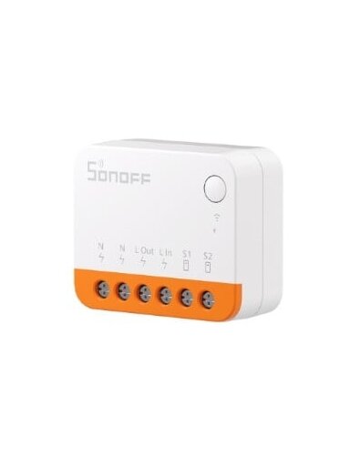 SONOFF Mini R4 išmanusis Wi-Fi jungiklis skirtas valdyti galinius įrenginius