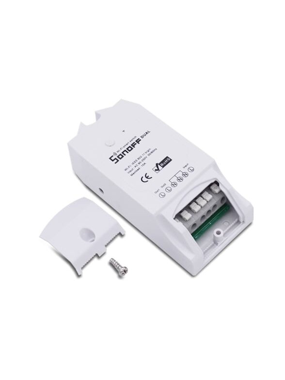 SONOFF DUAL 2CH Wi-Fi bevielis jungiklis
