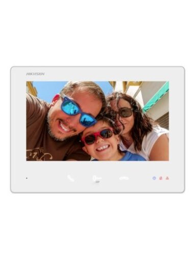 SP telefonspynės monitorius Hikvision DS-KH7300EY-TE2 (Balta)