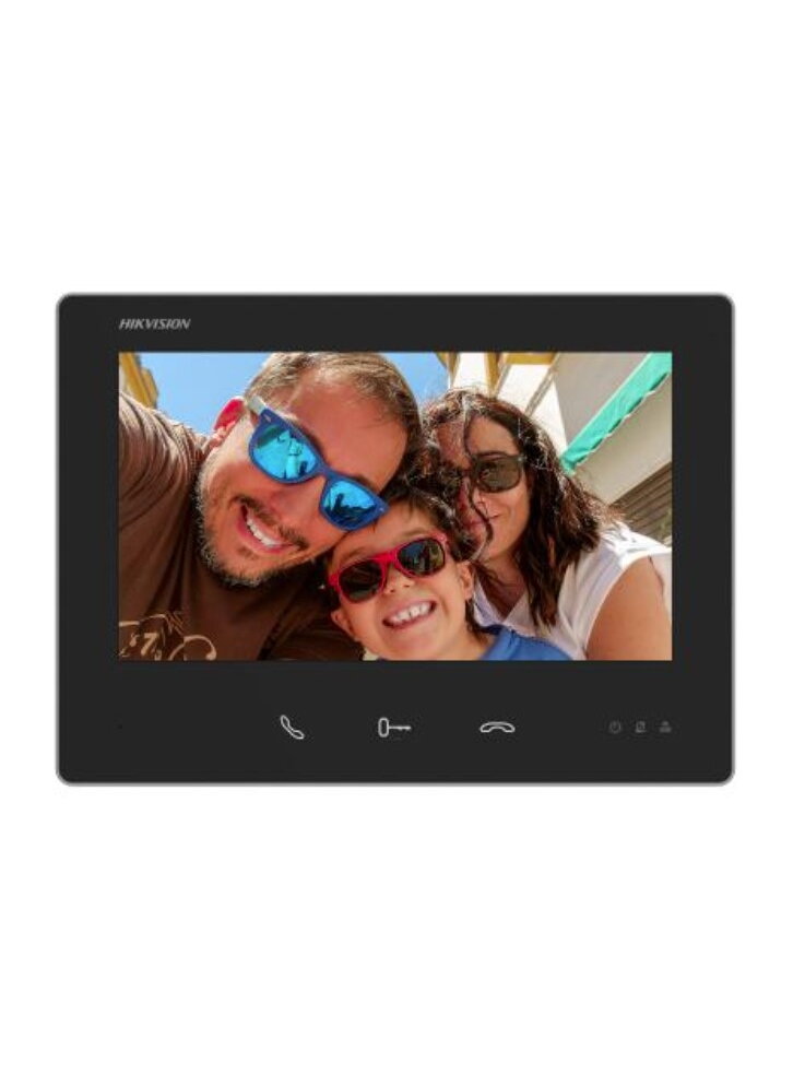 SP telefonspynės monitorius Hikvision DS-KH7300EY-TE2 (Juoda)