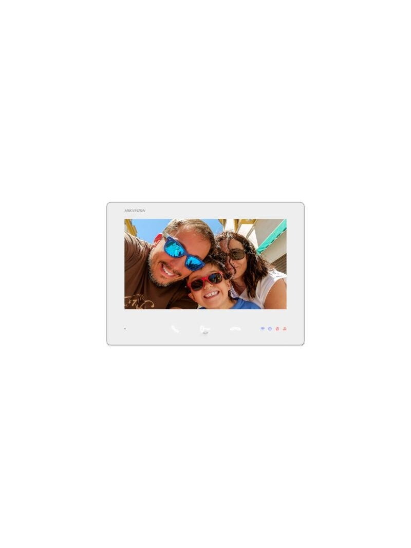 SP telefonspynės monitorius Hikvision DS-KH7300EY-WTE2 (balta) SP telefonspynės monitorius Hikvision DS-KH7300EY-WTE2 (balta)
