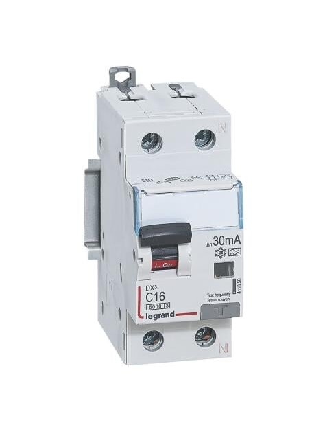 Srovės nuotekio relė su automatiniu jungikliu Legrand 411050 (C, 16A, 2P, 30mA, 230V) Srovės nuotekio relė su automatiniu jungikliu Legrand 411050 (C, 16A, 2P, 30mA, 230V)