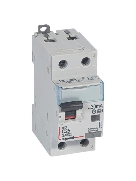 Srovės nuotekio relė su automatiniu jungikliu Legrand 411053 (C, 32A, 2P, 30mA, 230V) Srovės nuotekio relė su automatiniu jungikliu Legrand 411053 (C, 32A, 2P, 30mA, 230V)