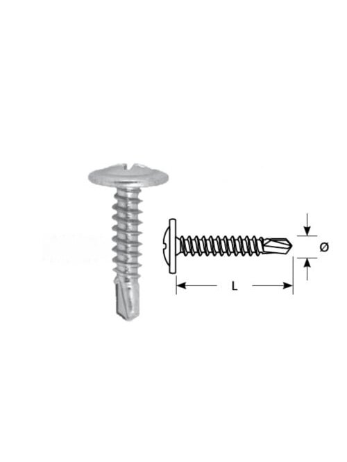 Sraigtas su grąžteliu STARFIX WT 4.2x32/F (33vnt)