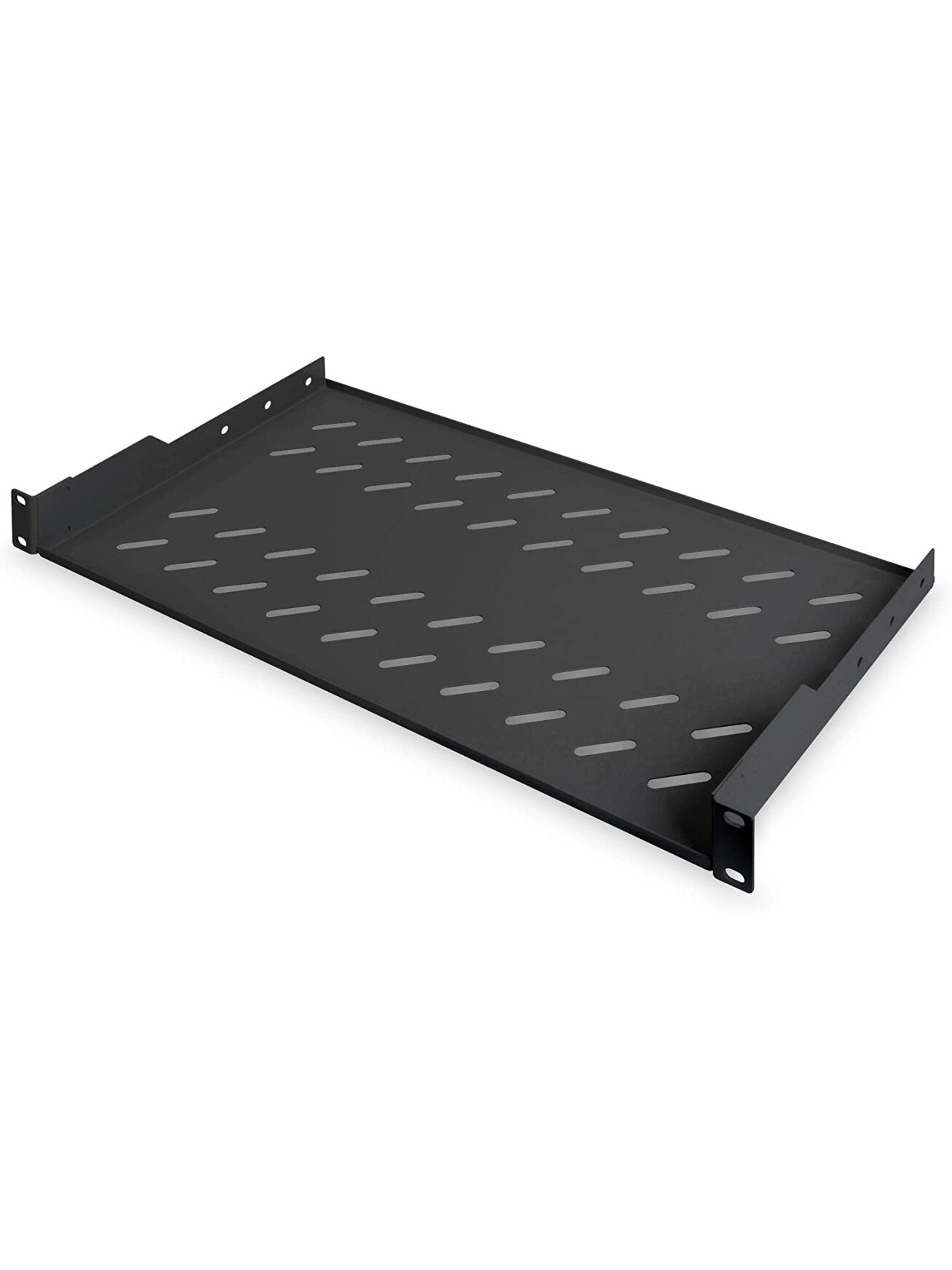 Stacionari lentyna 19" 1U L250 (juoda) Stacionari lentyna 19" 1U L250 (juoda)