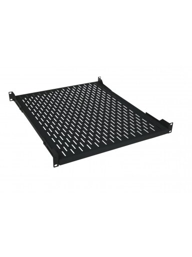 Stacionari lentyna 19" 1U L350 (juoda)