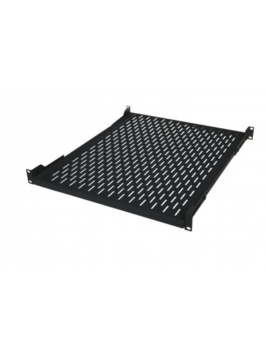 Stacionari lentyna 19" 1U L650 (juoda)