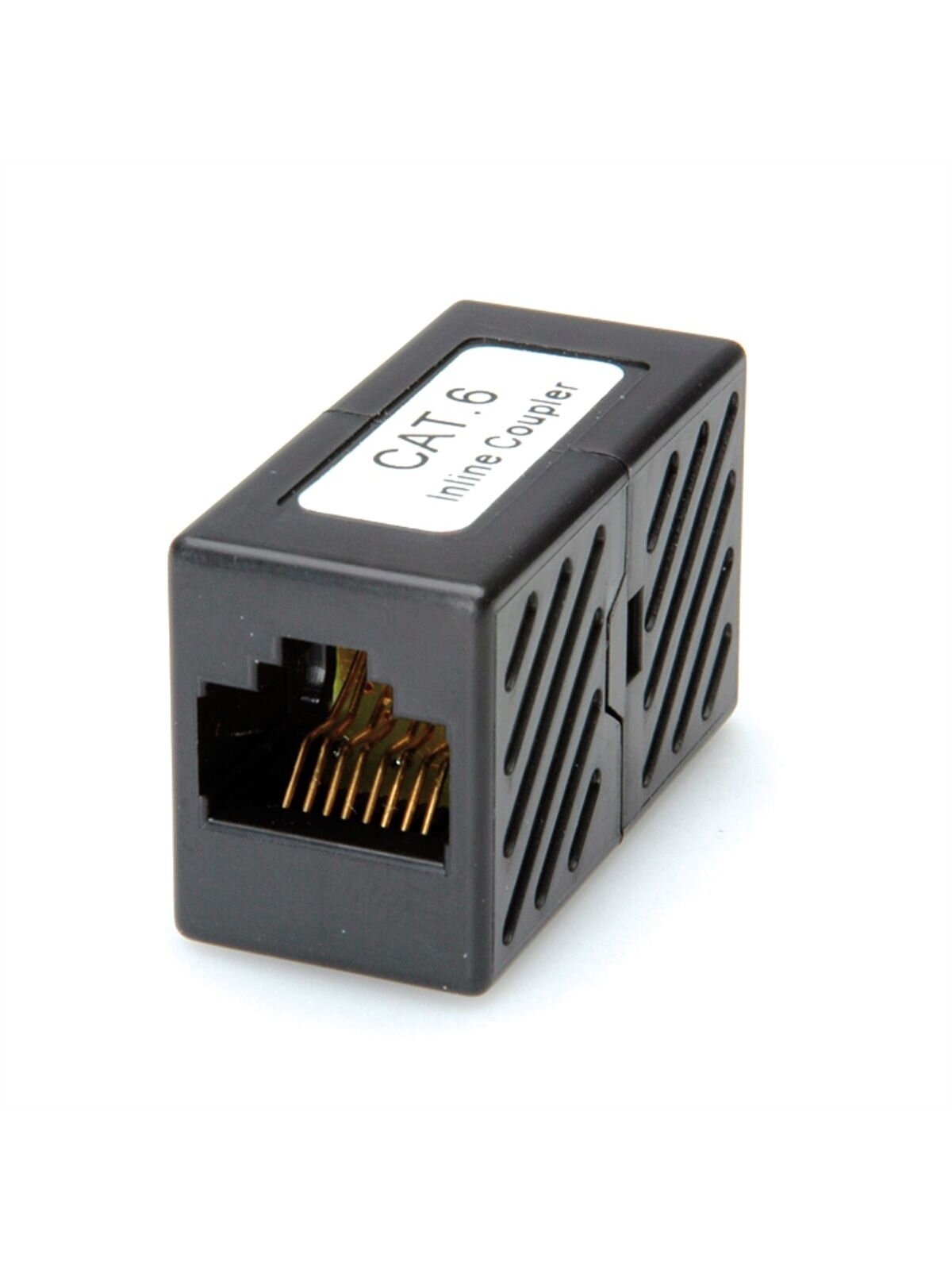 Sujungimas UTP kabeliui RJ45-RJ45 Cat6 In-Line LK-1006-Cat6 (juodas)