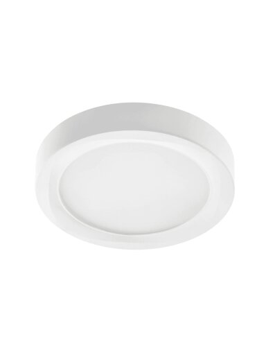 Šviestuvas lubinis apvalus baltas LOUIS LED (12W, 960lm, 4000K) GTV LD-LSNO12W-NB