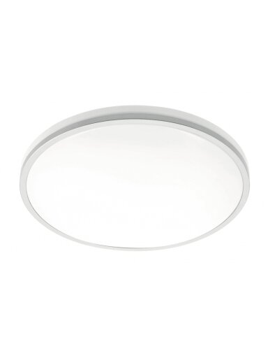 Šviestuvas lubinis apvalus pilkas TULA LED (24W, 1680lm, IP44, 4000K) GTV LD-TUL24W-NW-80