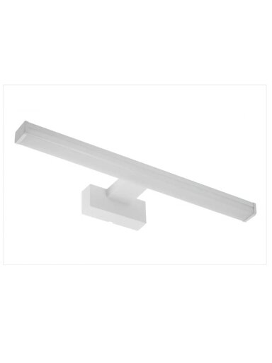 Šviestuvas sieninis baltas CATANIA LED (8W, IP44, 4000K, 240V) GTV LD-KAT400-00