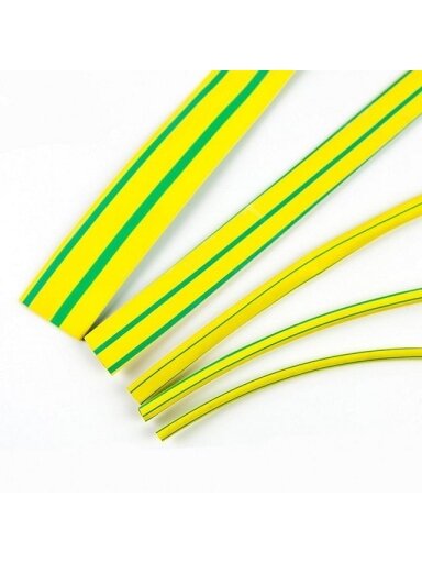 Termovamzdelis RADPOL RCH1 8/2x1 mm (geltonas/žalias)