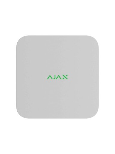 Tinklo vaizdo įrašymo įrenginys Ajax NVR 70934.122.WH (16 kanalų, baltas, HDD iki 16TB, H.265)
