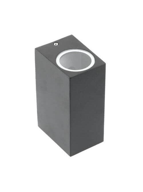TIAGO Fasadinis dvikryptis šviestuvas GTV LD-TIAGOGU10D-20KW (juodas, 2x35W, IP54) TIAGO Fasadinis dvikryptis šviestuvas GTV LD-TIAGOGU10D-20KW (juodas, 2x35W, IP54)
